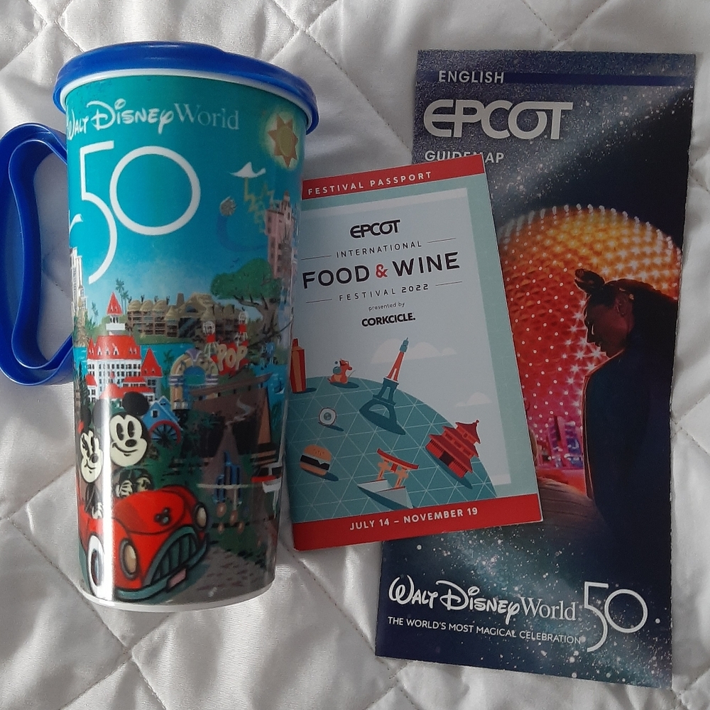 Disney's 50th resort mug with extras